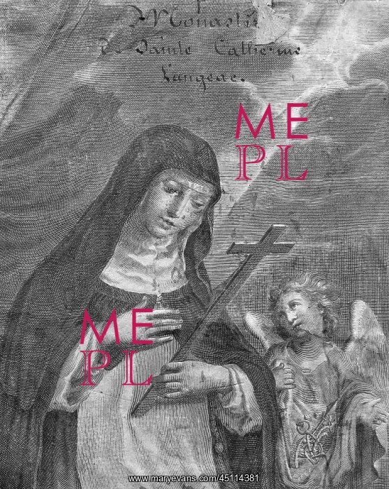 : Frontispiece, Life of St Agnes of Jesus, Monastery : Frontispiece, Life of St Agnes of Jesus, Monastery