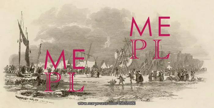 : FROST FAIR / THAMES / 1814 : FROST FAIR / THAMES / 1814