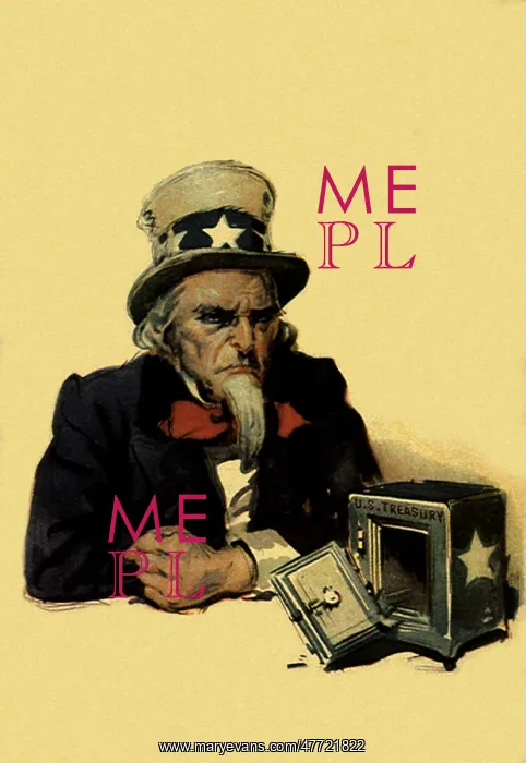 : Frowning Uncle Sam : Frowning Uncle Sam