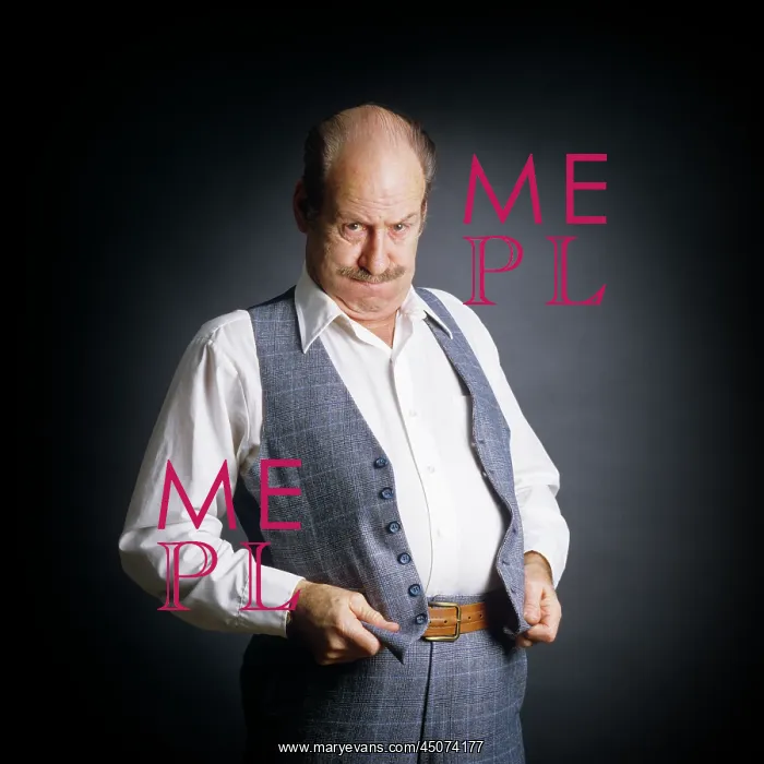 : Frustrated Overweight Middle-Aged Man Holding : Frustrated Overweight Middle-Aged Man Holding