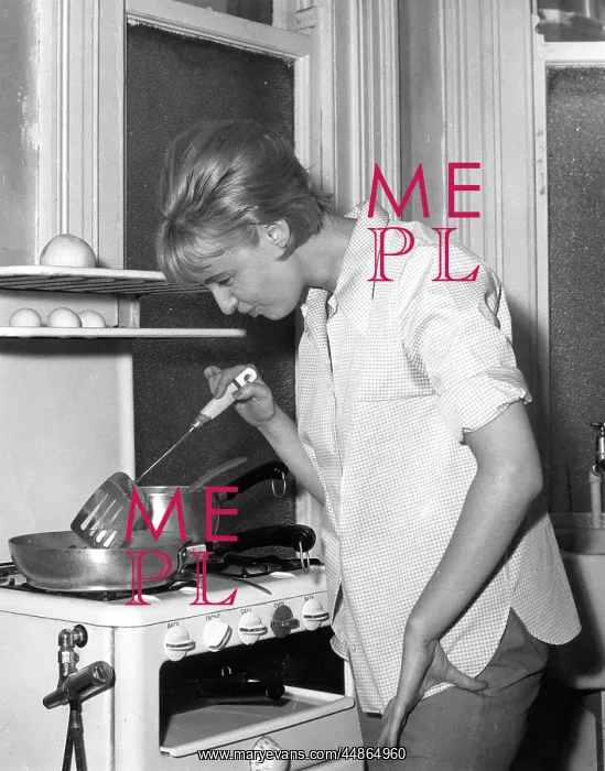 : FRYING FOOD 1960S : FRYING FOOD 1960S