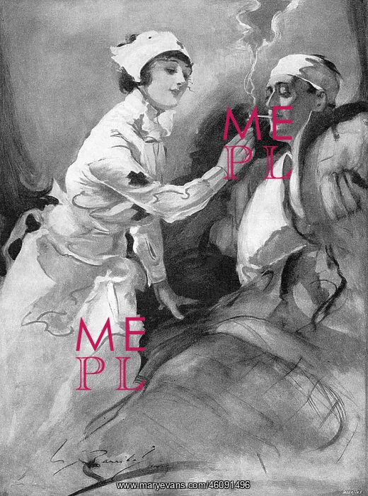 : Out of the Frying Pan by Barribal, WW1 smoking : Out of the Frying Pan by Barribal, WW1 smoking