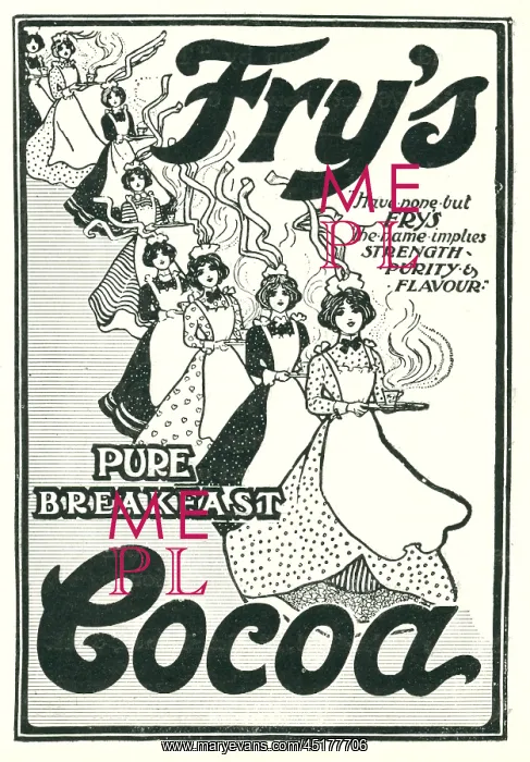 : Fry's Cocoa Advertisement : Fry's Cocoa Advertisement