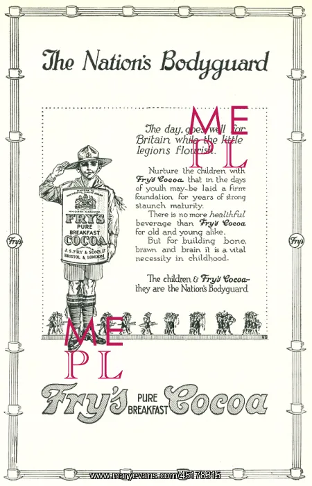 : Fry's Cocoa Advertisement : Fry's Cocoa Advertisement