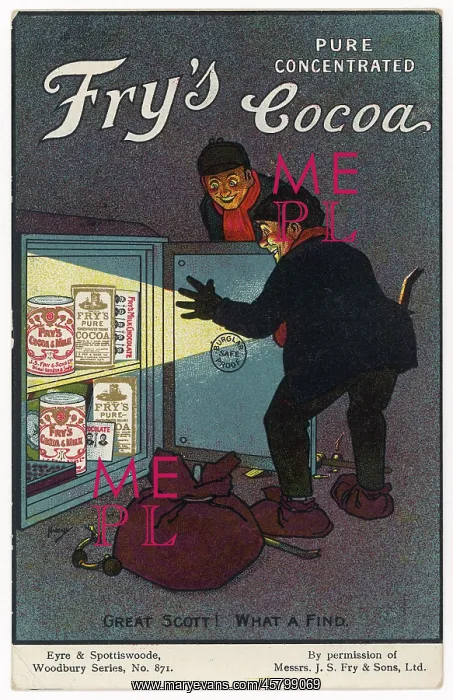 : FRY'S COCOA ADVERT : FRY'S COCOA ADVERT