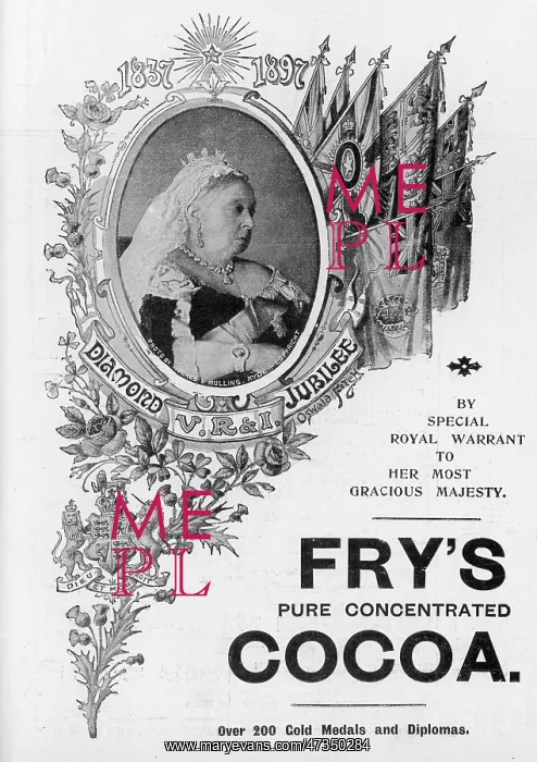: FRY'S COCOA AD. / VICTORIA : FRY'S COCOA AD. / VICTORIA