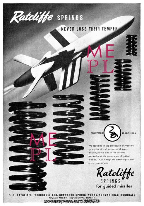 : F.S.Ratcliffe Springs : F.S.Ratcliffe Springs