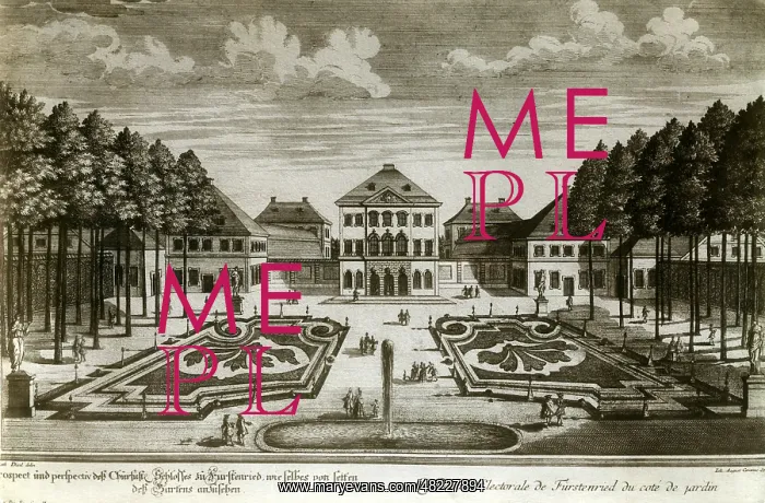 : The Fuerstenried Palace in Munich, after 1717 : The Fuerstenried Palace in Munich, after 1717