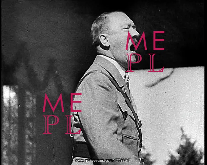 : Fuhrer Of Germany Adolf Hitler Giving An Impassioned : Fuhrer Of Germany Adolf Hitler Giving An Impassioned