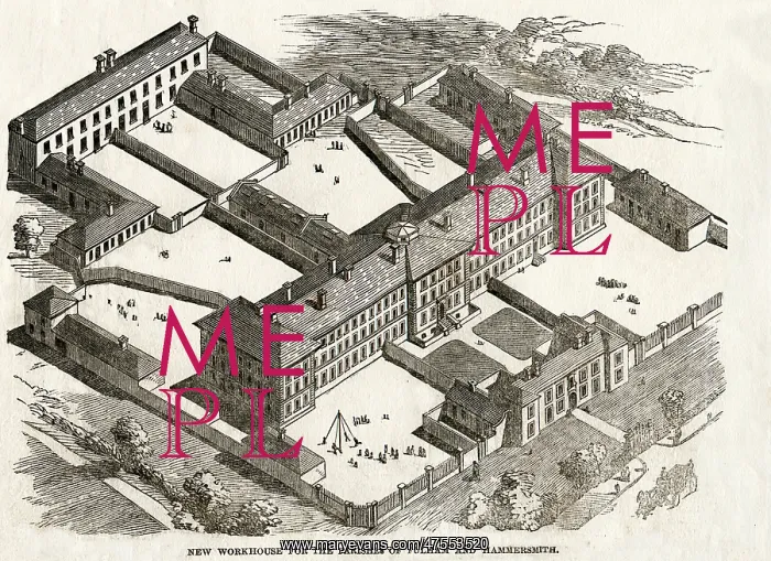 : Fulham and Hammersmith workhouse, London : Fulham and Hammersmith workhouse, London