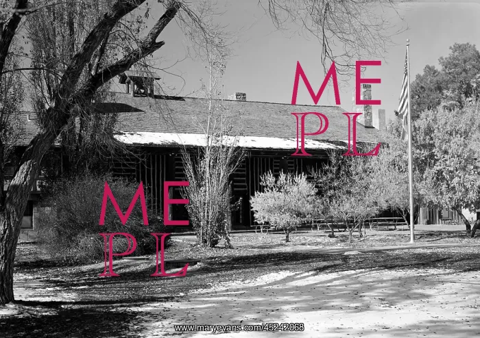 : Fuller Lodge, the mess hall and guest quarters ? : Fuller Lodge, the mess hall and guest quarters ?