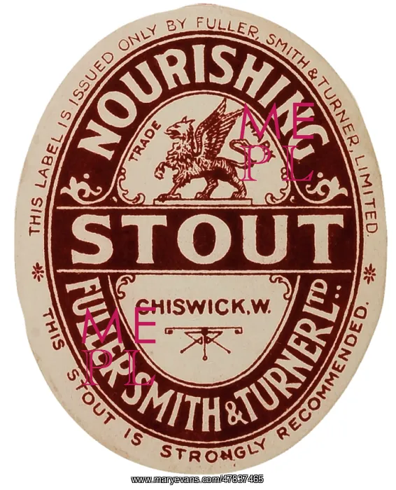: Fuller, Smith & Turner Nourishing Stout : Fuller, Smith & Turner Nourishing Stout