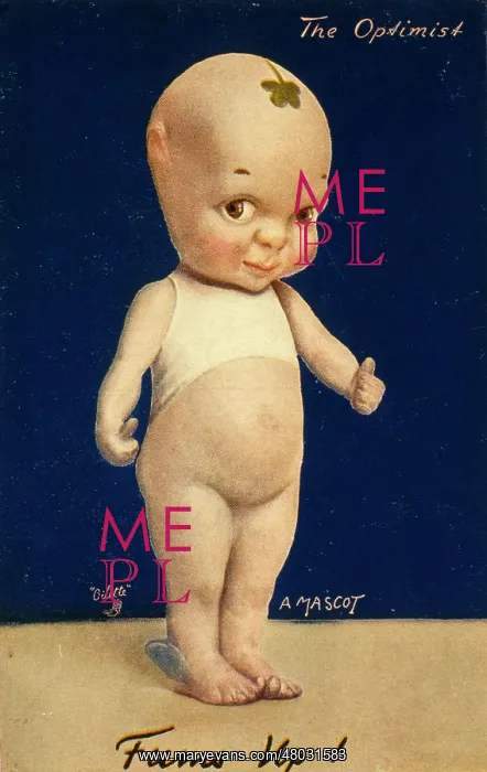  : Fums Up! The Optimist, by A Mascot. A lucky charm during the First World War