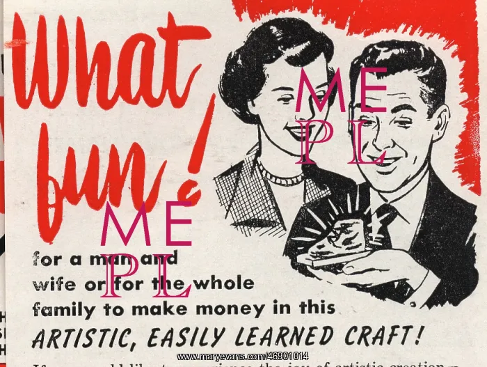 : What fun! Illustrated advert in Popular Science magazine : What fun! Illustrated advert in Popular Science magazine