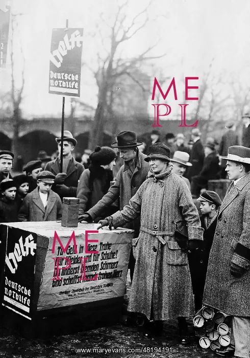  : Funds raising of the German Charity, 1923