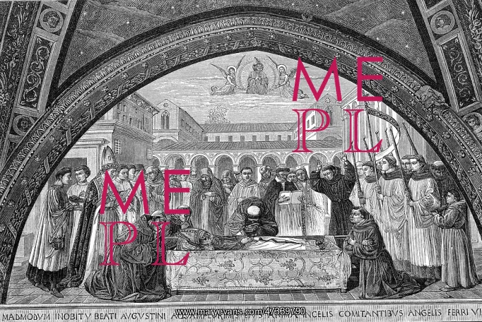 : FUNERAL OF AUGUSTINE : FUNERAL OF AUGUSTINE