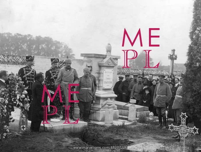  : Funeral of a Belgian Captain-commander, 1914