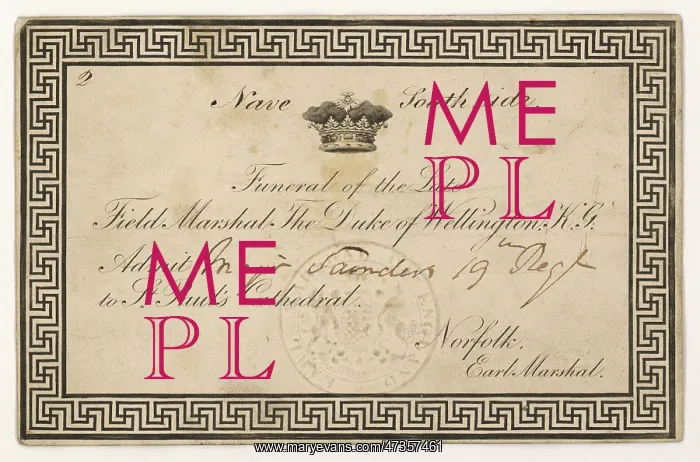 : FUNERAL CARD: WELLINGTON : FUNERAL CARD: WELLINGTON