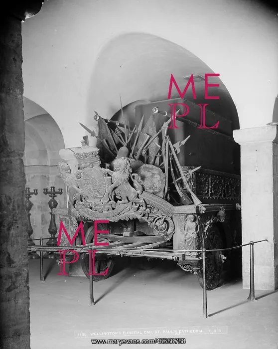 : Funeral carriage for the Iron Duke : Funeral carriage for the Iron Duke