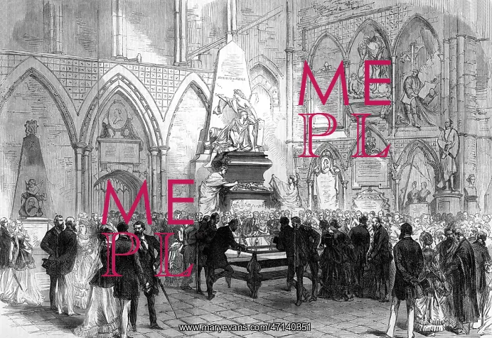 : Funeral of Charles Dickens 1870 : Funeral of Charles Dickens 1870
