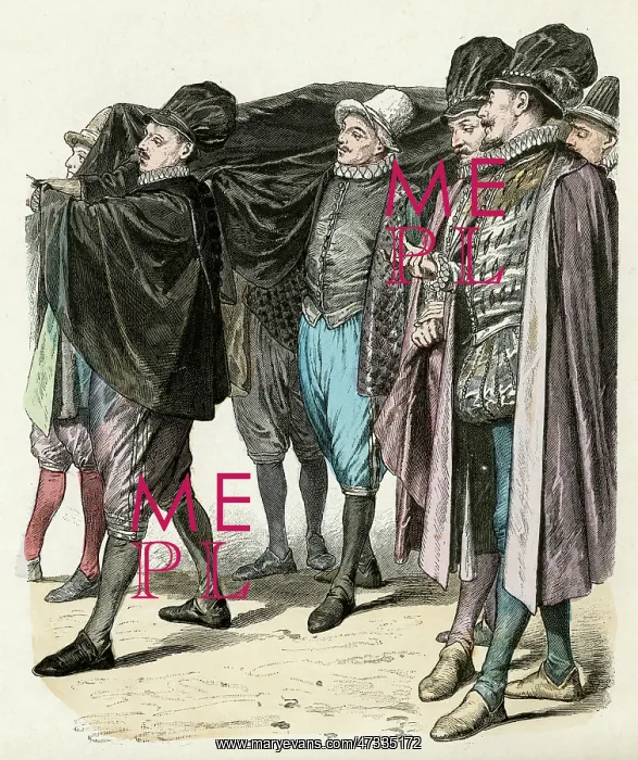 : Funeral Clothing 1583 : Funeral Clothing 1583
