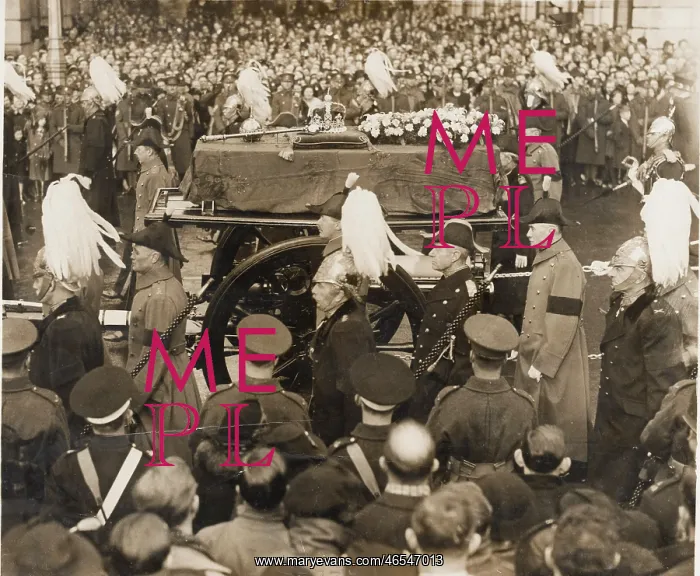 : Funeral cortege of King George V : Funeral cortege of King George V