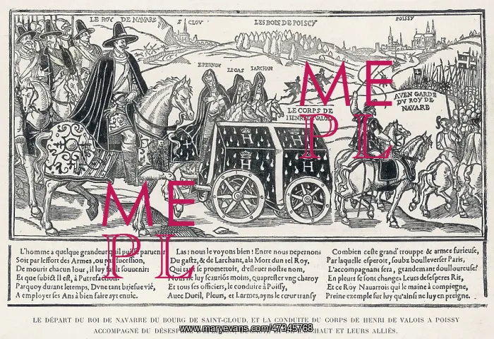 : FUNERAL OF HENRI III : FUNERAL OF HENRI III