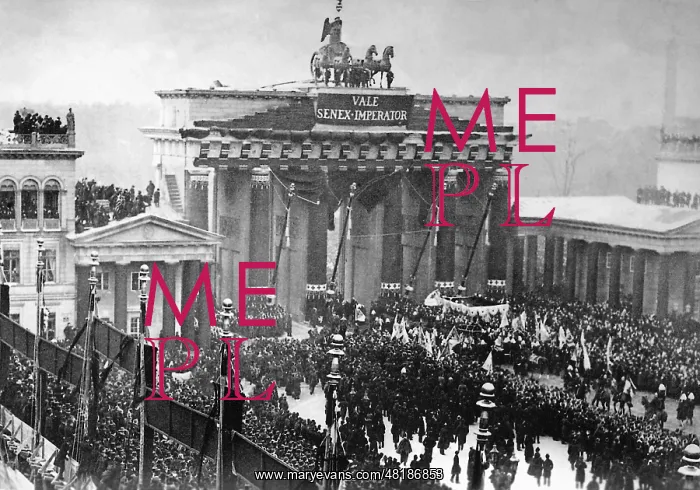 : Funeral of Kaiser Wilhelm I, 1888 : Funeral of Kaiser Wilhelm I, 1888