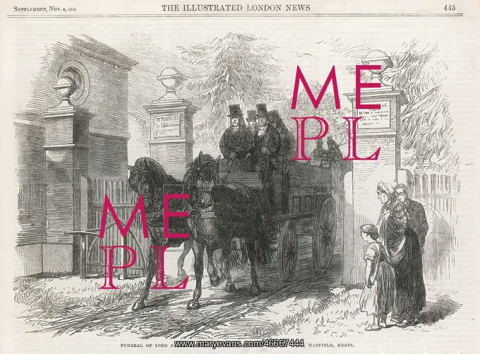 : The funeral of Lord Palmerston : The funeral of Lord Palmerston