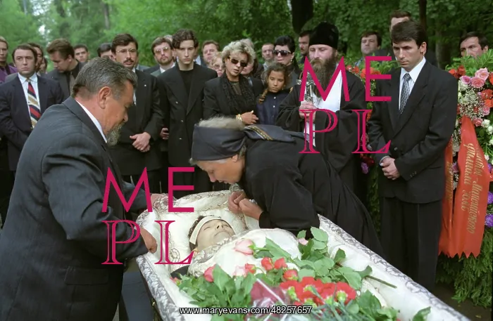 : Funeral of Oleg Kantor, 1995 : Funeral of Oleg Kantor, 1995