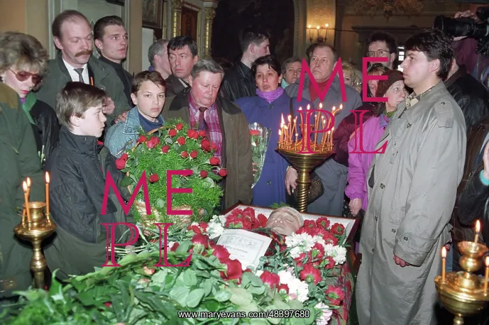 : Funeral of Otari Kvantrishvili, 1994 : Funeral of Otari Kvantrishvili, 1994
