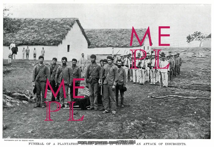 : Funeral of a Plantation Guard : Funeral of a Plantation Guard
