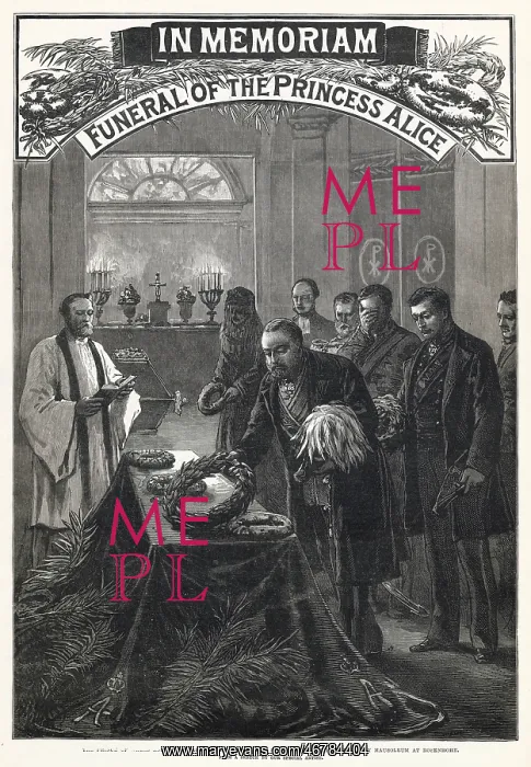 : Funeral of the Princess Alice 1878 : Funeral of the Princess Alice 1878