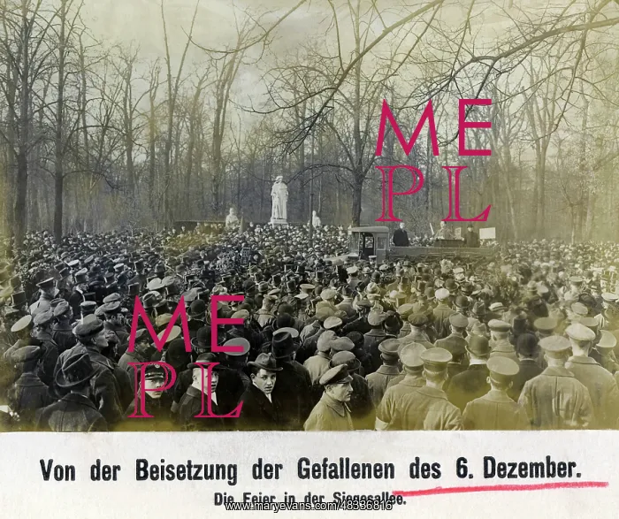 : Funeral procession of the fallen of December 6, 1918 : Funeral procession of the fallen of December 6, 1918