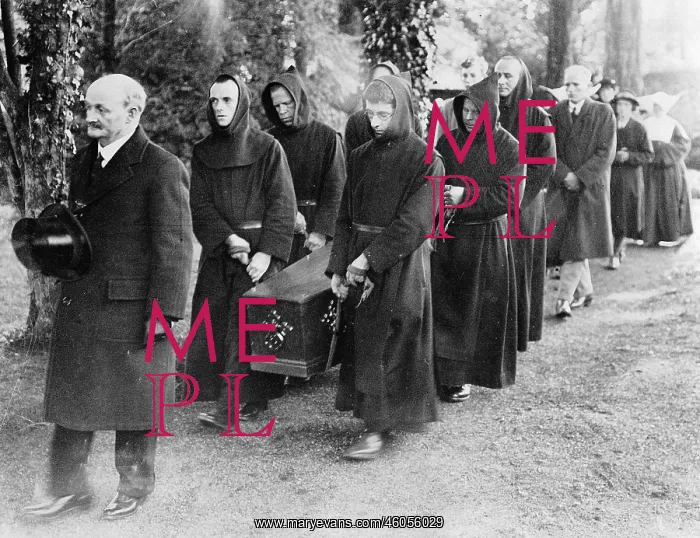 : Funeral procession at the funeral of Don William Henley : Funeral procession at the funeral of Don William Henley