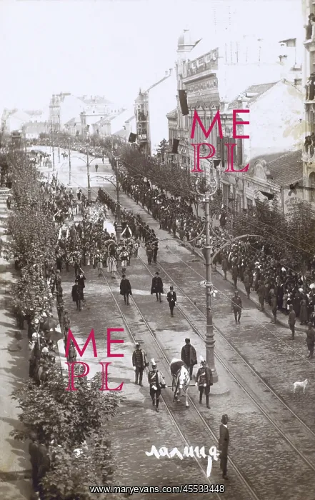 : Funeral procession of King Alexander I of Yugoslavia : Funeral procession of King Alexander I of Yugoslavia