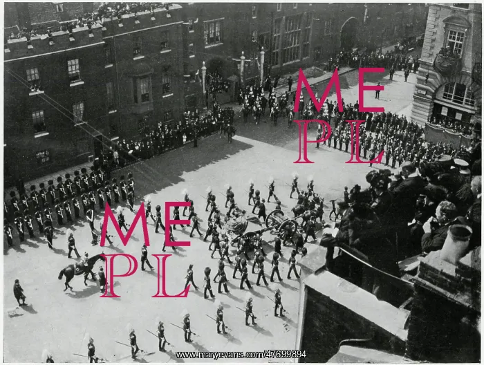  : Funeral procession of King Edward VII 1910