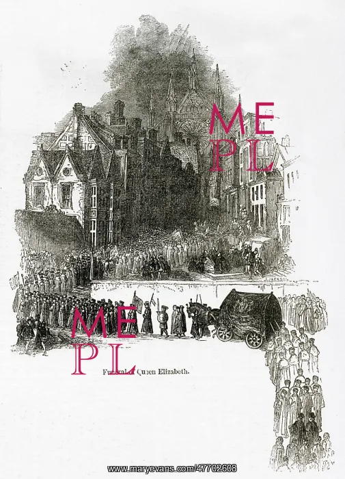 : Funeral procession of Queen Elizabeth I : Funeral procession of Queen Elizabeth I