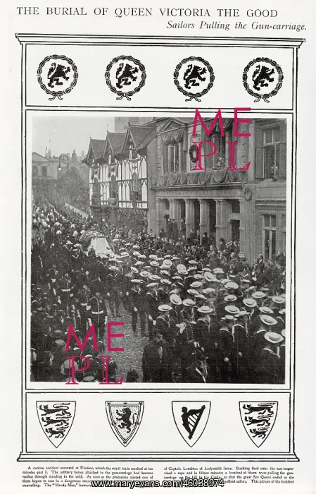 : Funeral of Queen Victoria : Funeral of Queen Victoria