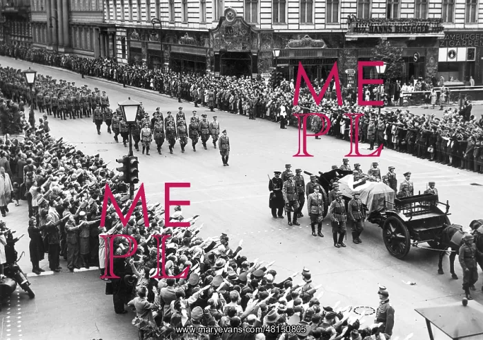 : Funeral of Reinhard Heydrich, 1942 : Funeral of Reinhard Heydrich, 1942