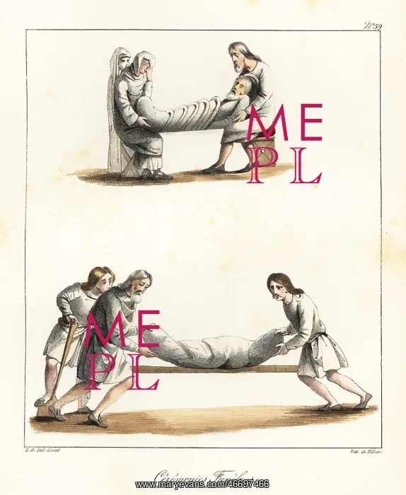 : Funeral rites, 10th century : Funeral rites, 10th century