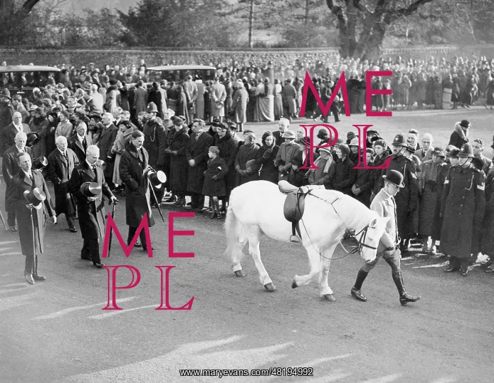 : The funeral service of King George V, 1936 : The funeral service of King George V, 1936