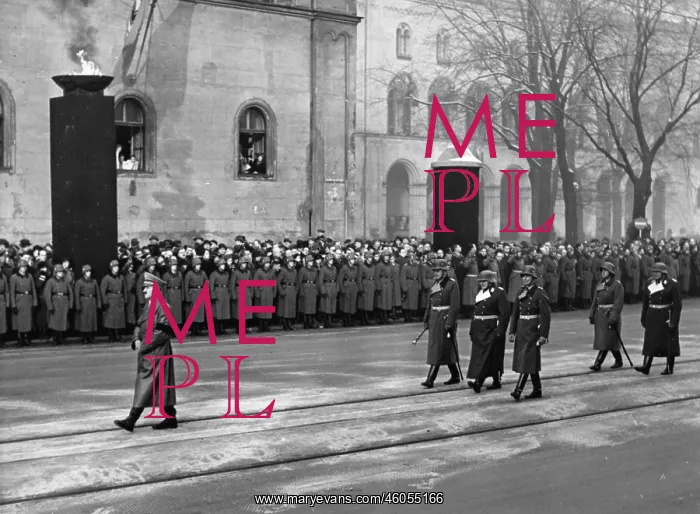 : Funeral service for Ludendorff : Funeral service for Ludendorff