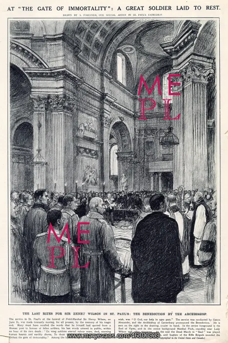 : Funeral of Sir Henry Wilson : Funeral of Sir Henry Wilson