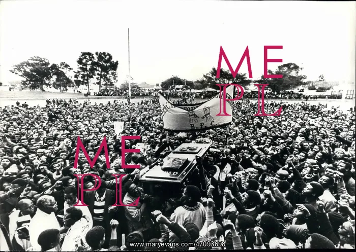 : Funeral of Steve Biko, King William's Town, South Africa : Funeral of Steve Biko, King William's Town, South Africa