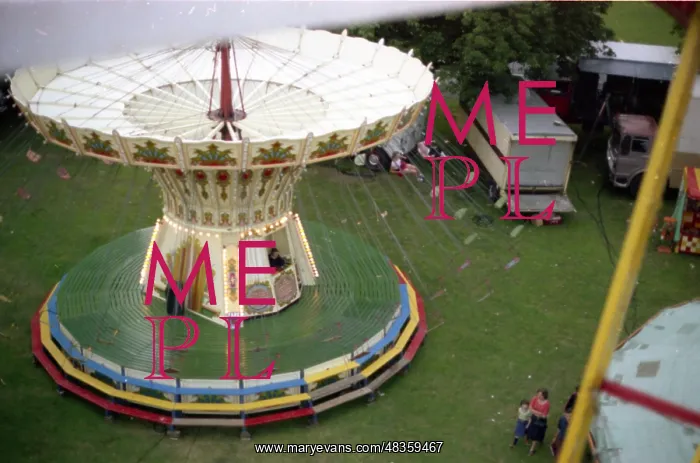 : Funfair roundabout, Godstone : Funfair roundabout, Godstone