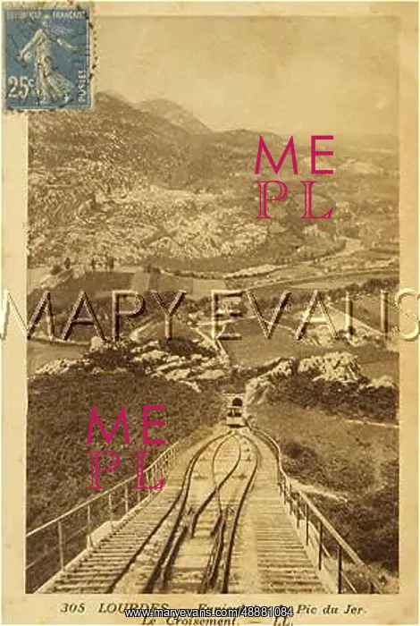 : FUNICULAR AT LOURDES : FUNICULAR AT LOURDES