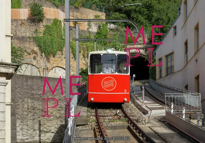  : Funicular railway, Lyon, France