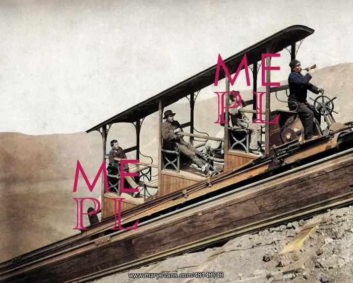 : Funicular railway, Vesuvius, Italy : Funicular railway, Vesuvius, Italy