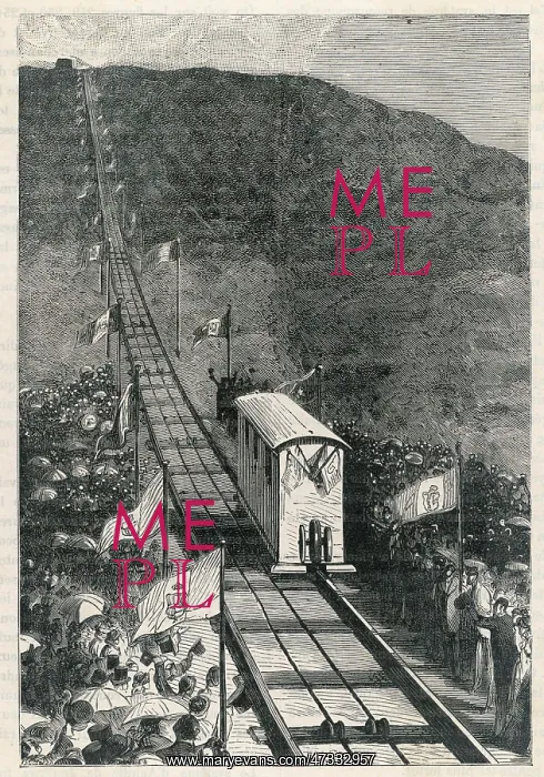  : Funicular Vesuvius 1880